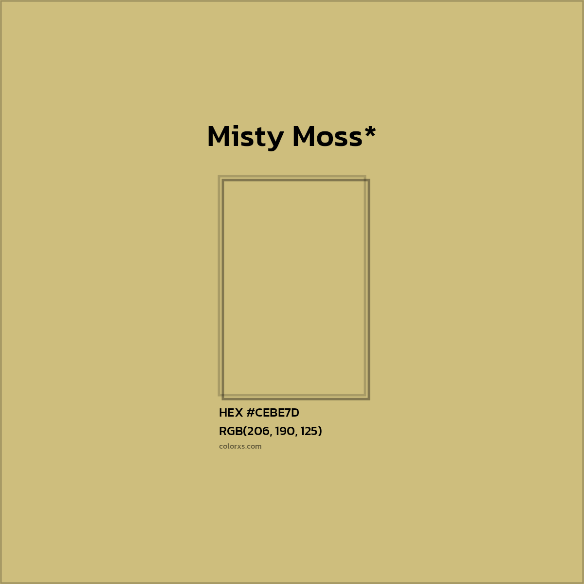 #CEBE7D hex color. RGB, RYB, CMYK, HSL, HSV codes and color conversions. Matching color names, palettes, paints.