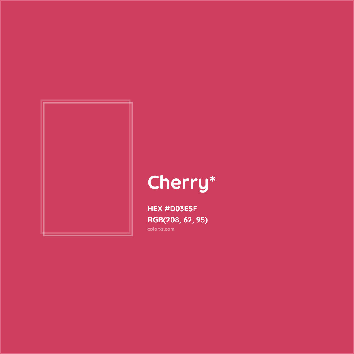 #D03E5F hex color. RGB, RYB, CMYK, HSL, HSV codes and color conversions. Matching color names, palettes, paints.