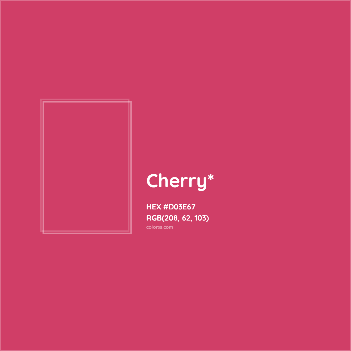 #D03E67 hex color. RGB, RYB, CMYK, HSL, HSV codes and color conversions. Matching color names, palettes, paints.