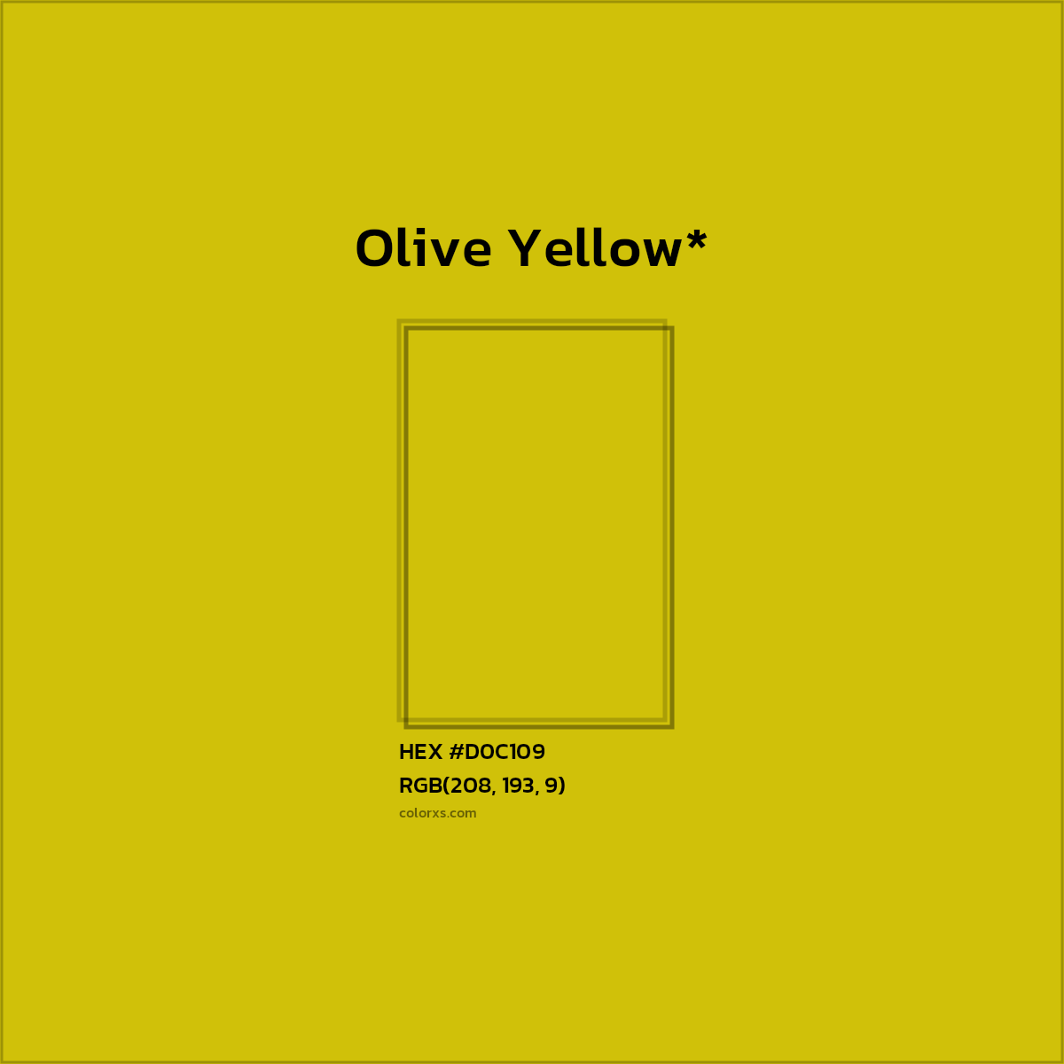 #D0C109 hex color. RGB, RYB, CMYK, HSL, HSV codes and color conversions. Matching color names, palettes, paints.