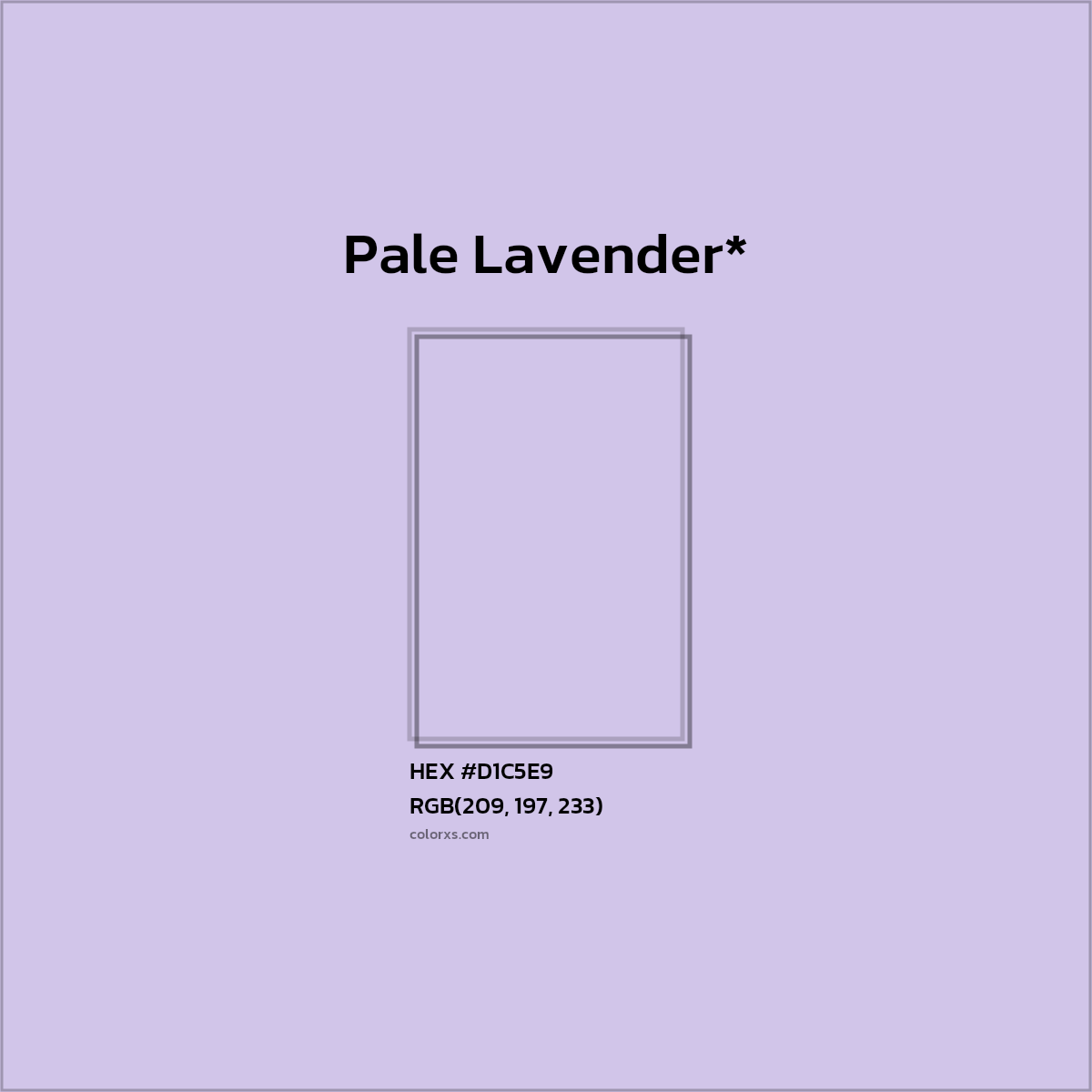 #D1C5E9 hex color. RGB, RYB, CMYK, HSL, HSV codes and color conversions. Matching color names, palettes, paints.