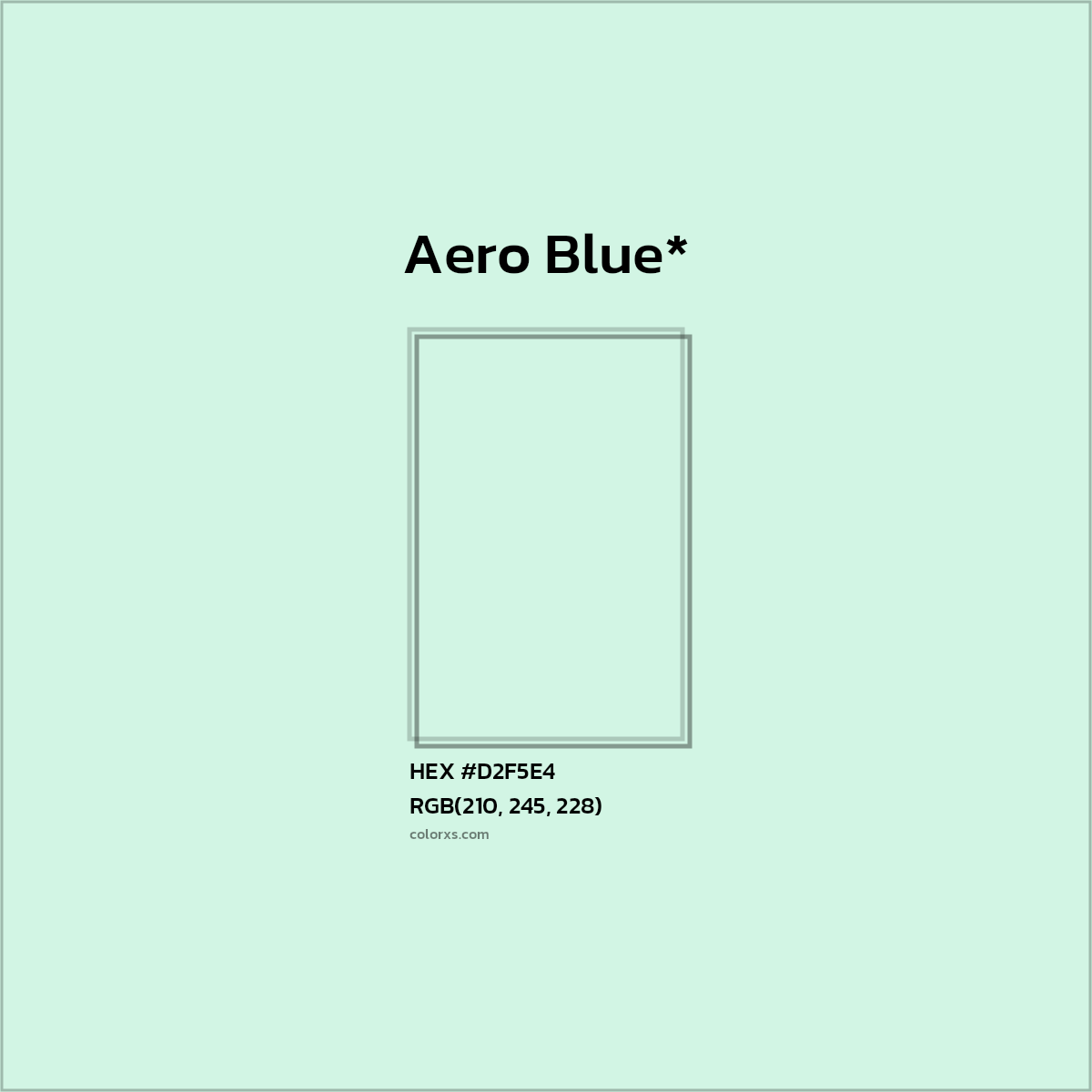 #D2F5E4 hex color. RGB, RYB, CMYK, HSL, HSV codes and color conversions. Matching color names, palettes, paints.