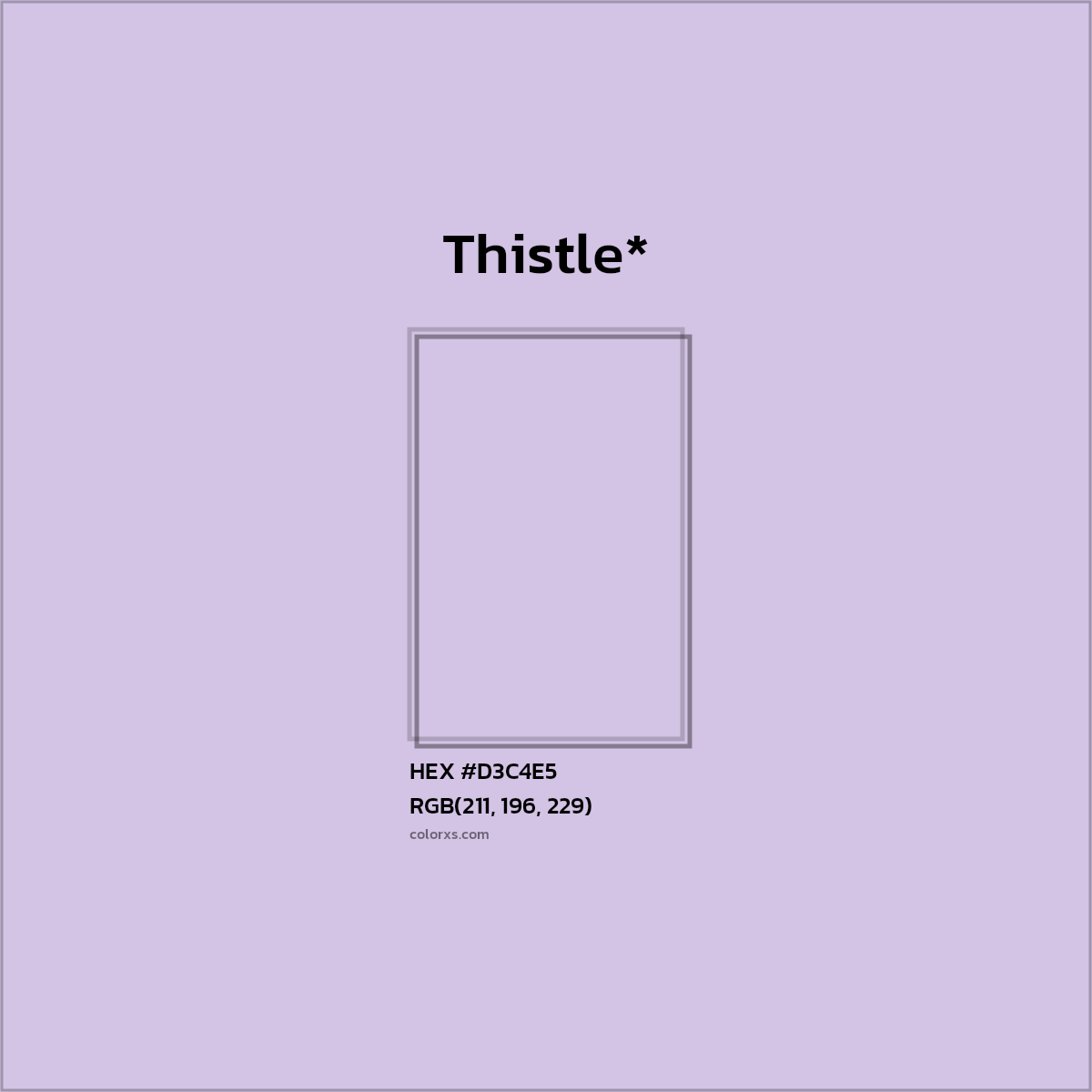 #D3C4E5 hex color. RGB, RYB, CMYK, HSL, HSV codes and color conversions. Matching color names, palettes, paints.