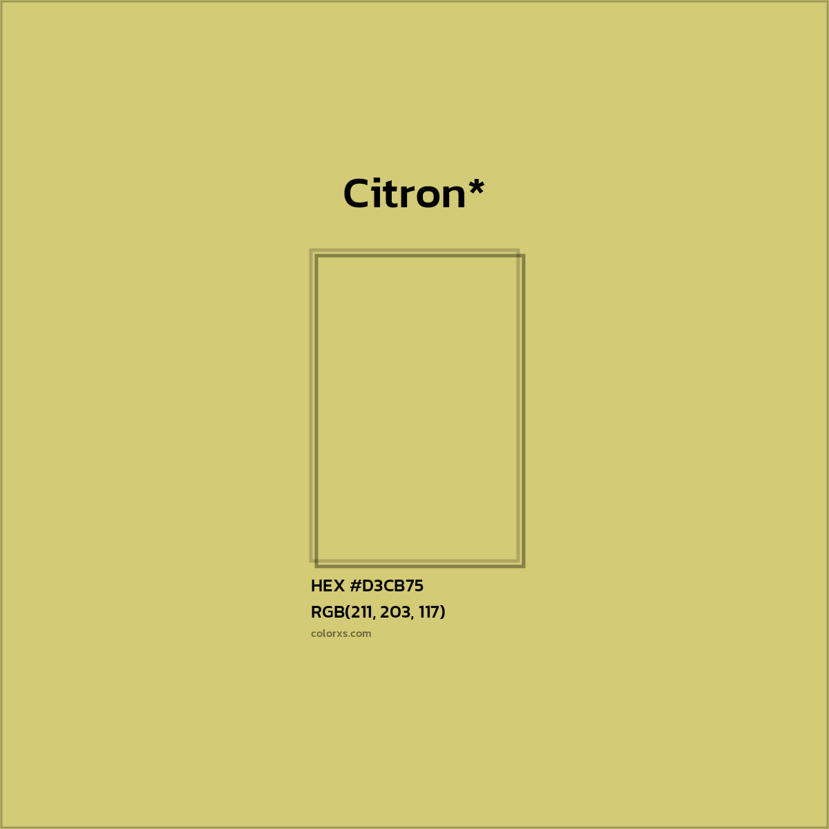#D3CB75 hex color. RGB, RYB, CMYK, HSL, HSV codes and color conversions. Matching color names, palettes, paints.