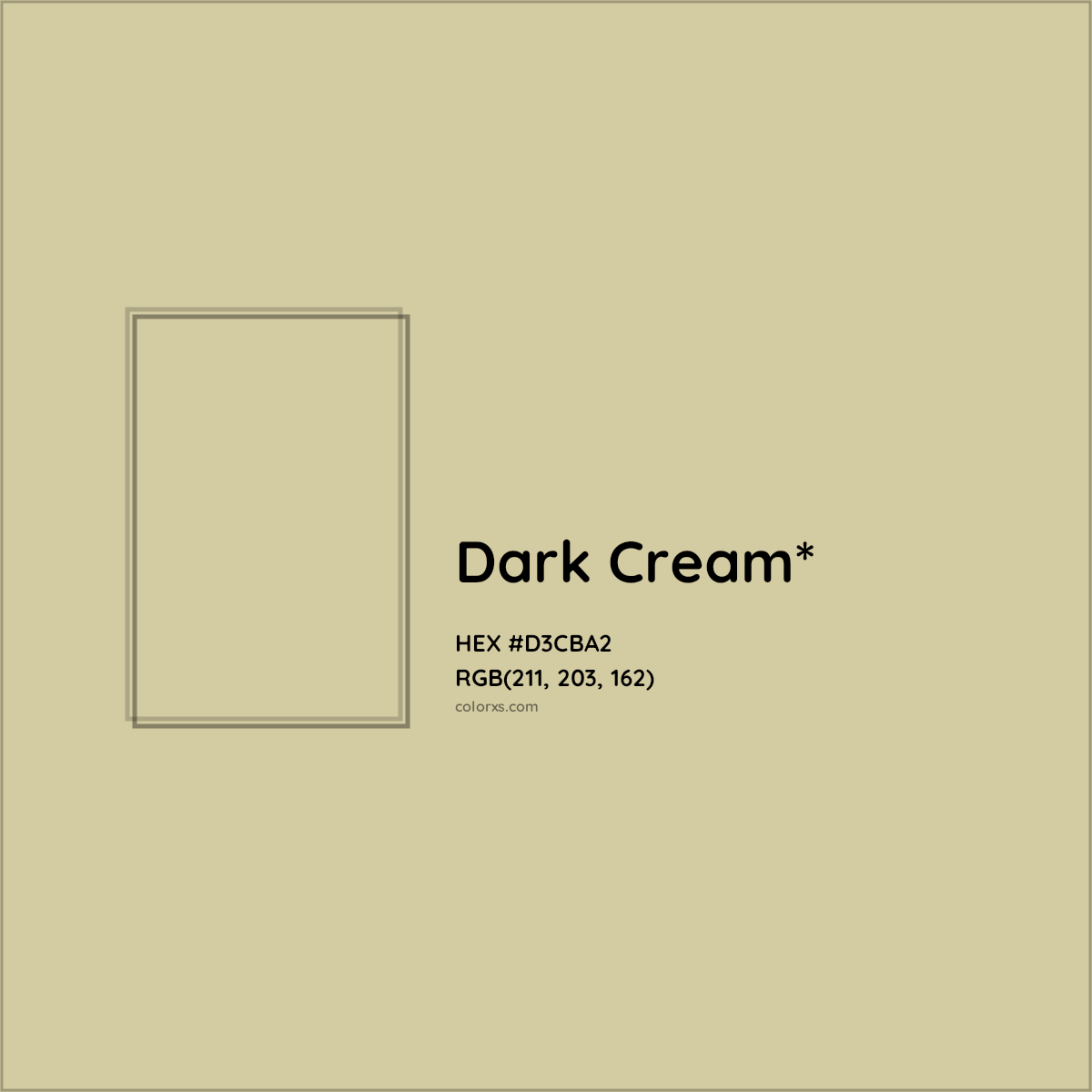 #D3CBA2 hex color. RGB, RYB, CMYK, HSL, HSV codes and color conversions. Matching color names, palettes, paints.