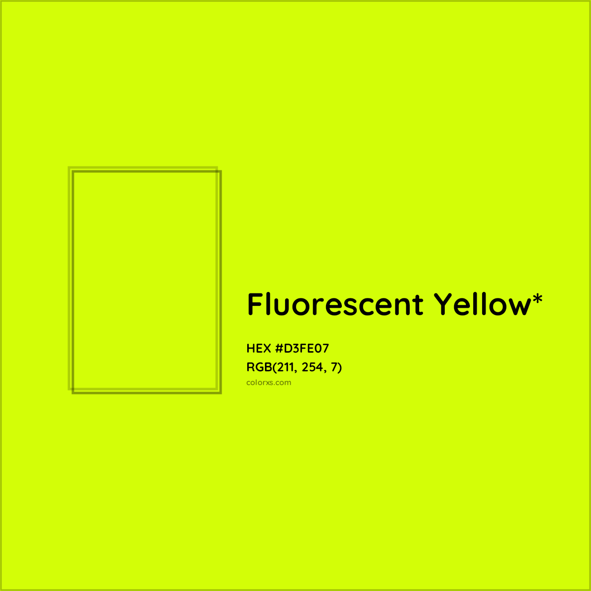 #D3FE07 hex color. RGB, RYB, CMYK, HSL, HSV codes and color conversions. Matching color names, palettes, paints.