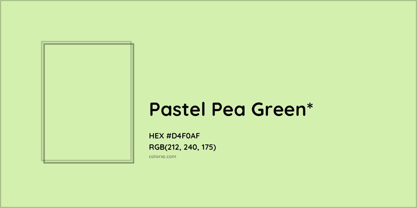 #D4F0AF hex color. RGB, RYB, CMYK, HSL, HSV codes and color conversions. Matching color names, palettes, paints.