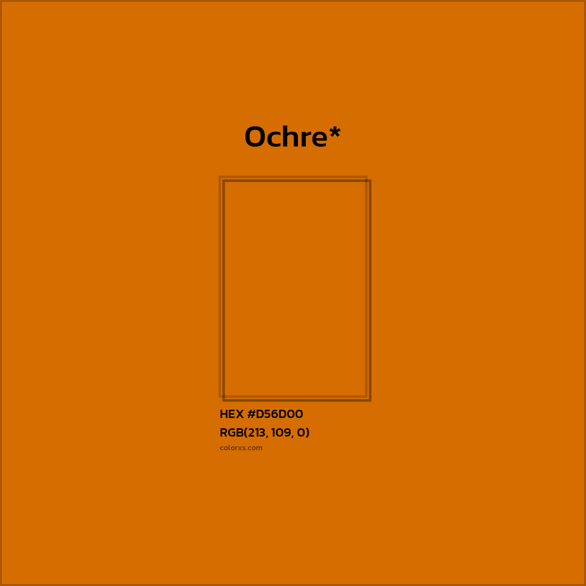 #D56D00 hex color. RGB, RYB, CMYK, HSL, HSV codes and color conversions. Matching color names, palettes, paints.
