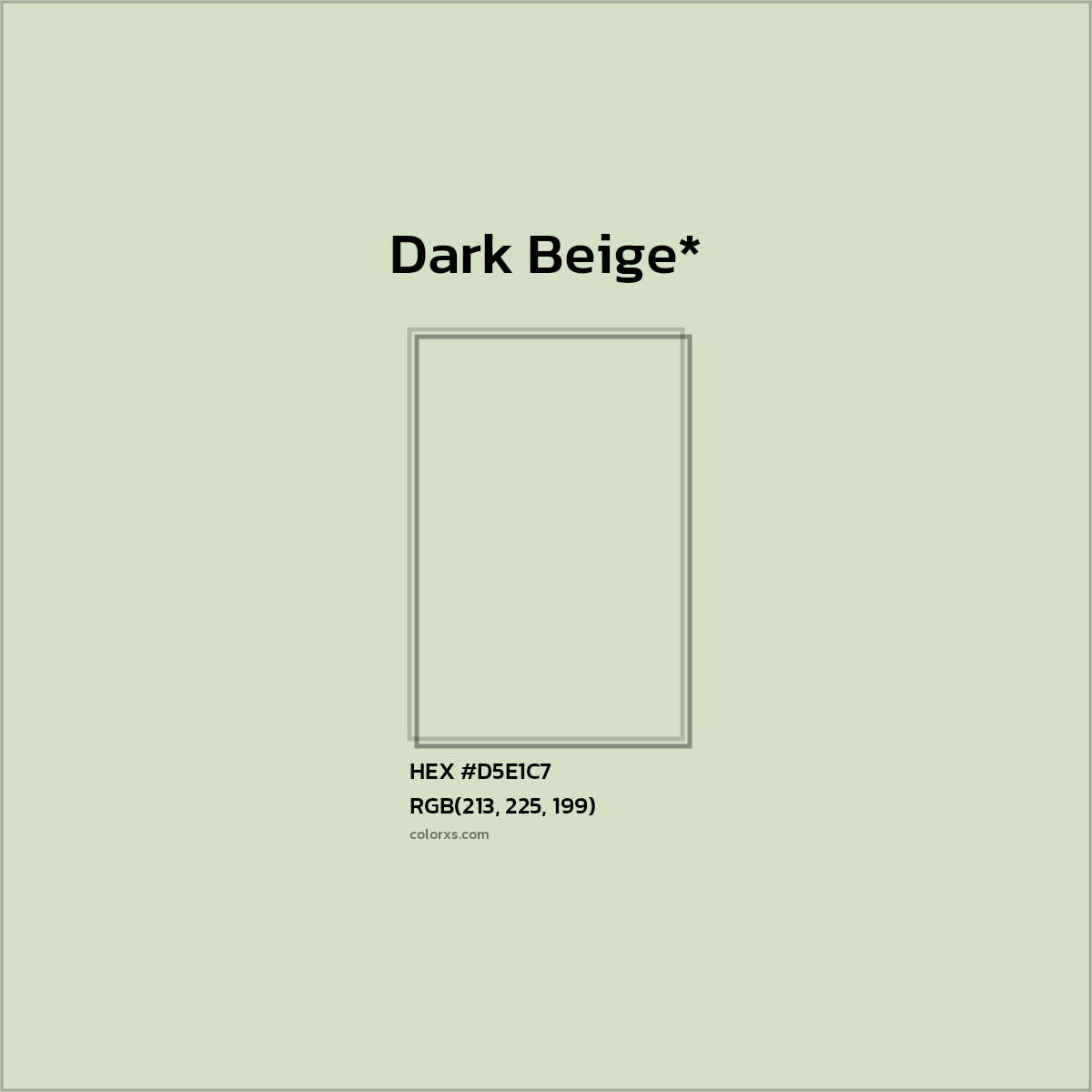 #D5E1C7 hex color. RGB, RYB, CMYK, HSL, HSV codes and color conversions. Matching color names, palettes, paints.