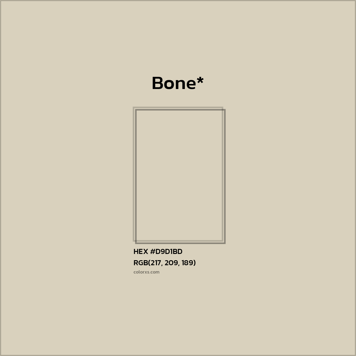 #D9D1BD hex color. RGB, RYB, CMYK, HSL, HSV codes and color conversions. Matching color names, palettes, paints.