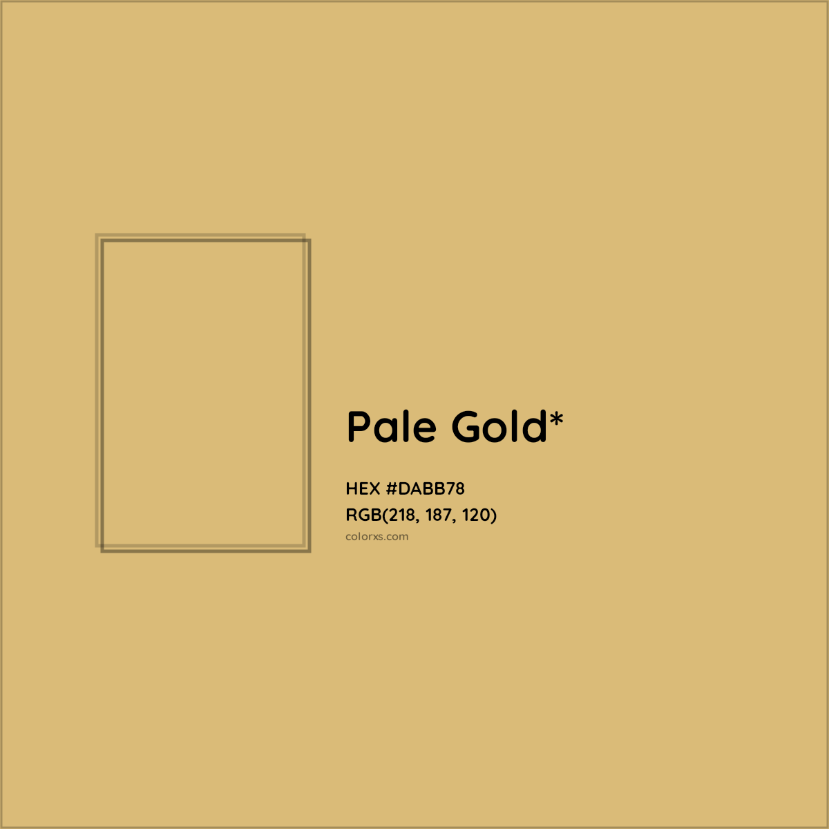 #DABB78 hex color. RGB, RYB, CMYK, HSL, HSV codes and color conversions. Matching color names, palettes, paints.