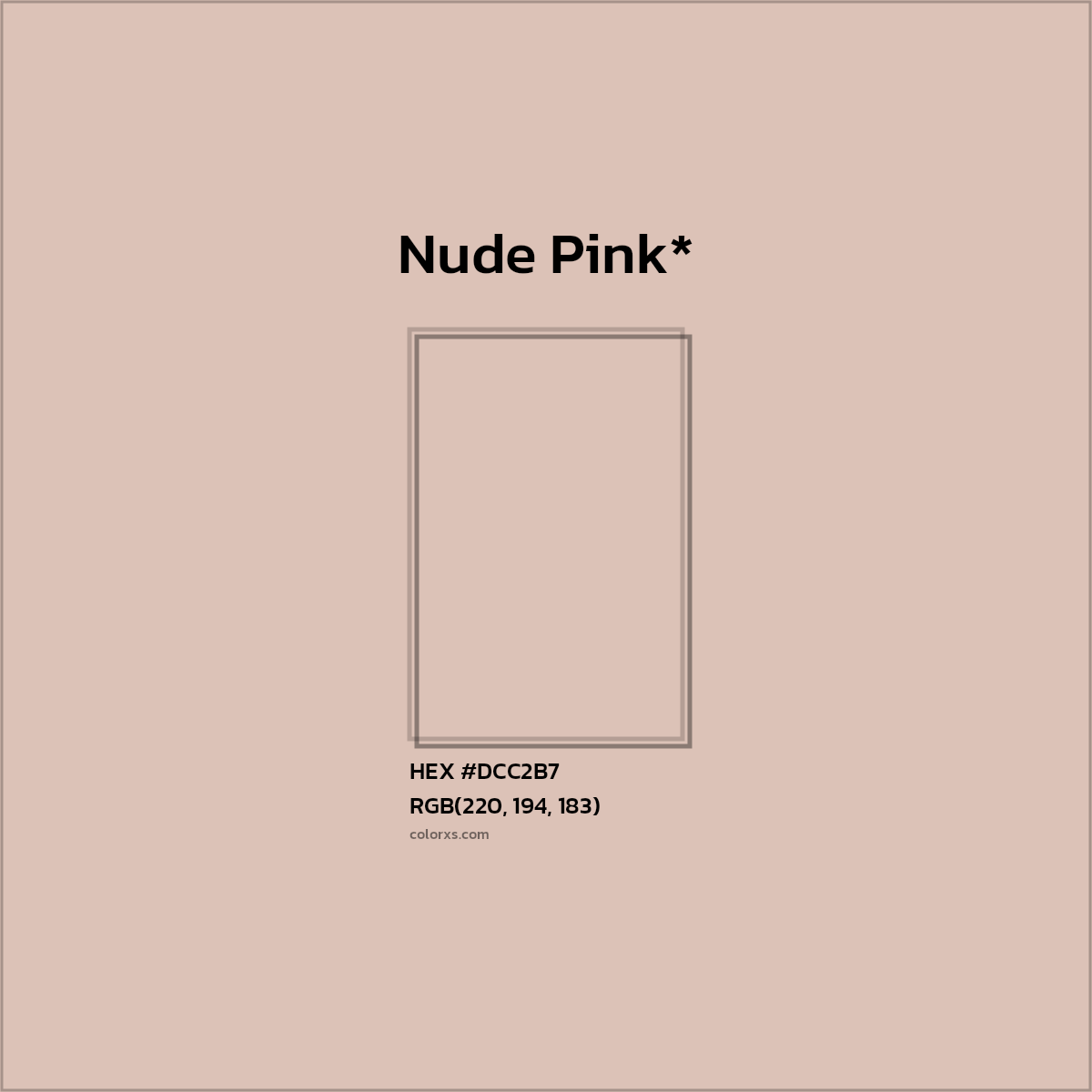 #DCC2B7 hex color. RGB, RYB, CMYK, HSL, HSV codes and color conversions. Matching color names, palettes, paints.