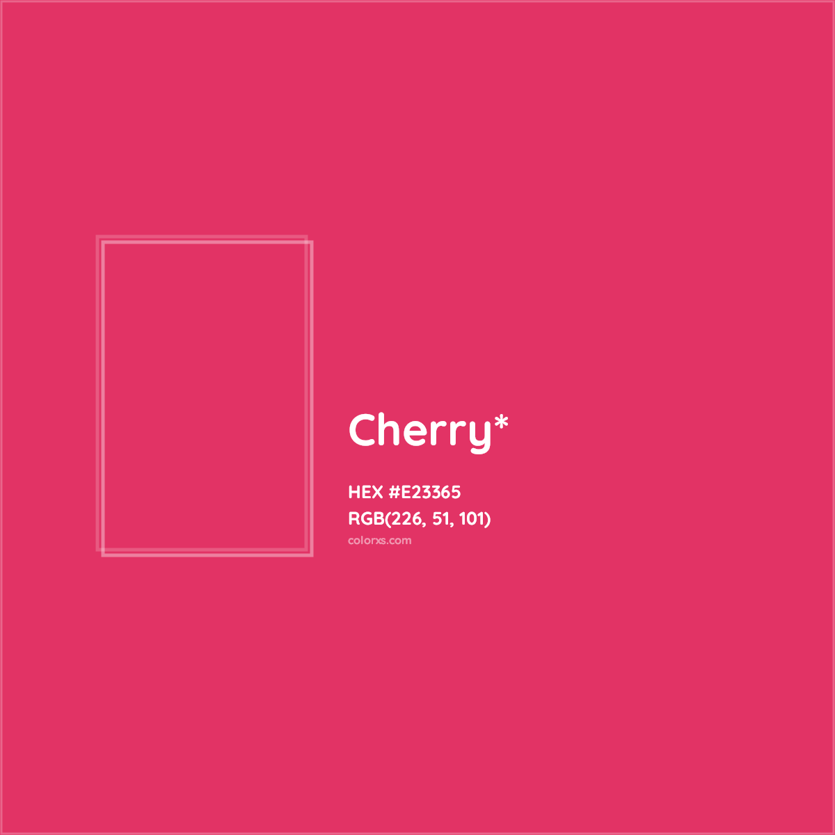 #E23365 hex color. RGB, RYB, CMYK, HSL, HSV codes and color conversions. Matching color names, palettes, paints.