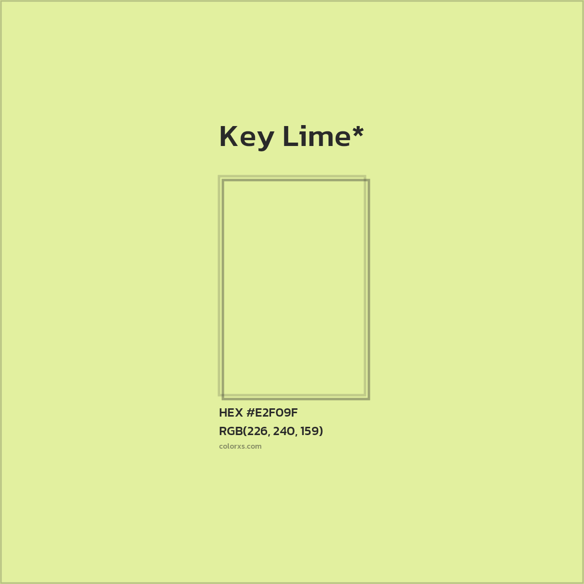 #E2F09F hex color. RGB, RYB, CMYK, HSL, HSV codes and color conversions. Matching color names, palettes, paints.