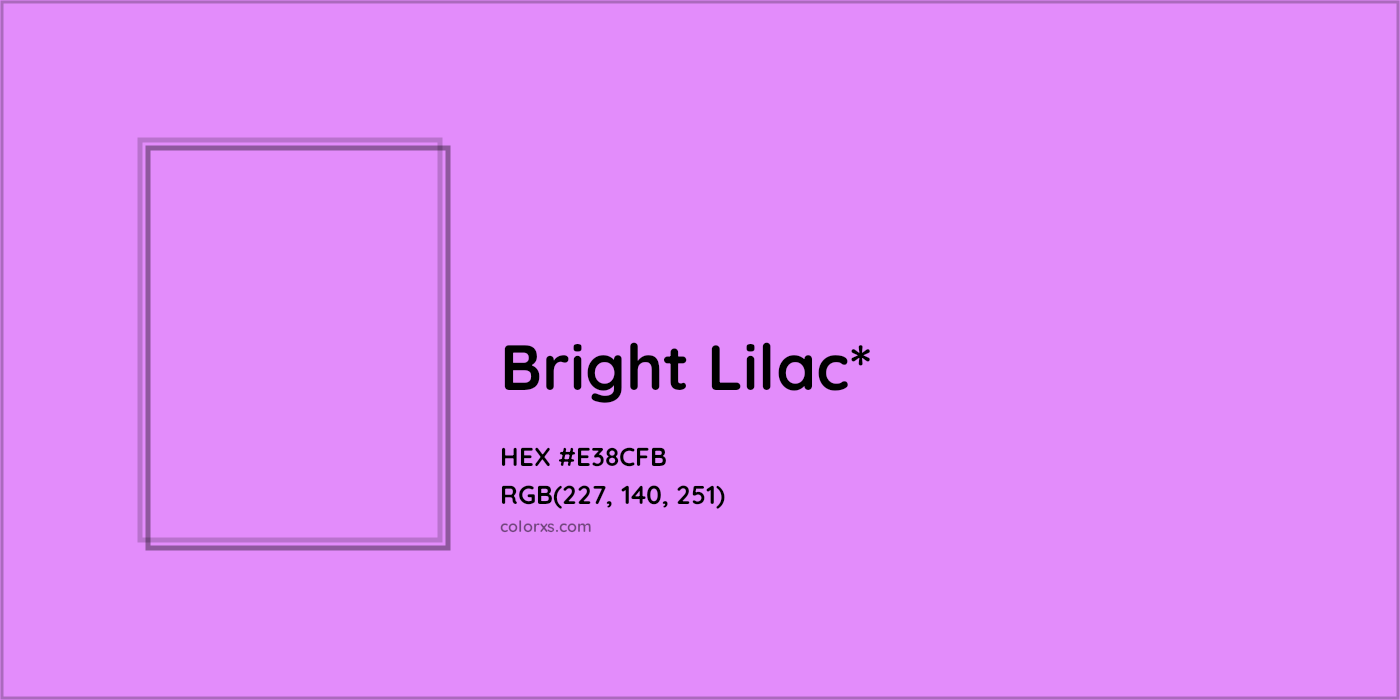 #E38CFB hex color. RGB, RYB, CMYK, HSL, HSV codes and color conversions. Matching color names, palettes, paints.