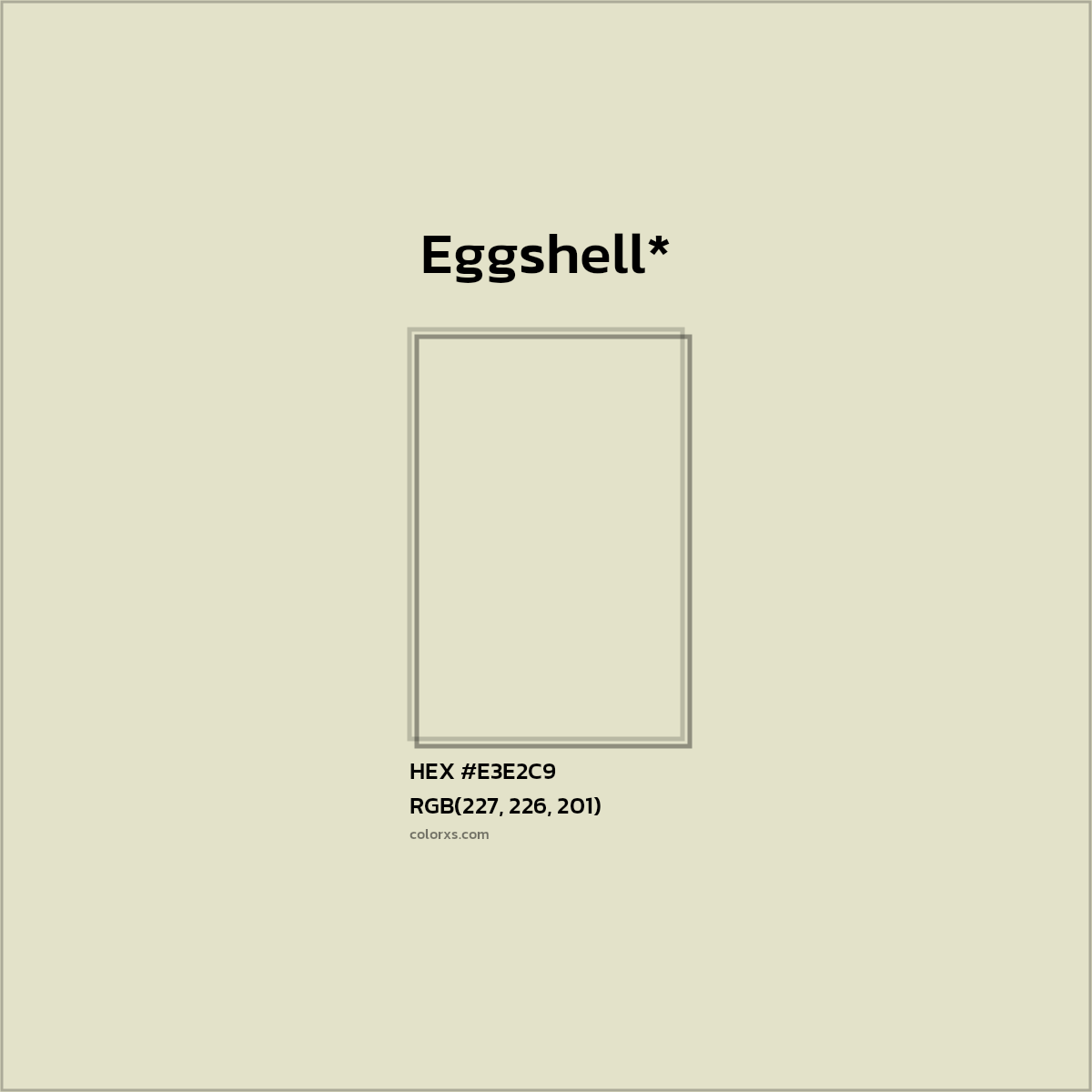 #E3E2C9 hex color. RGB, RYB, CMYK, HSL, HSV codes and color conversions. Matching color names, palettes, paints.