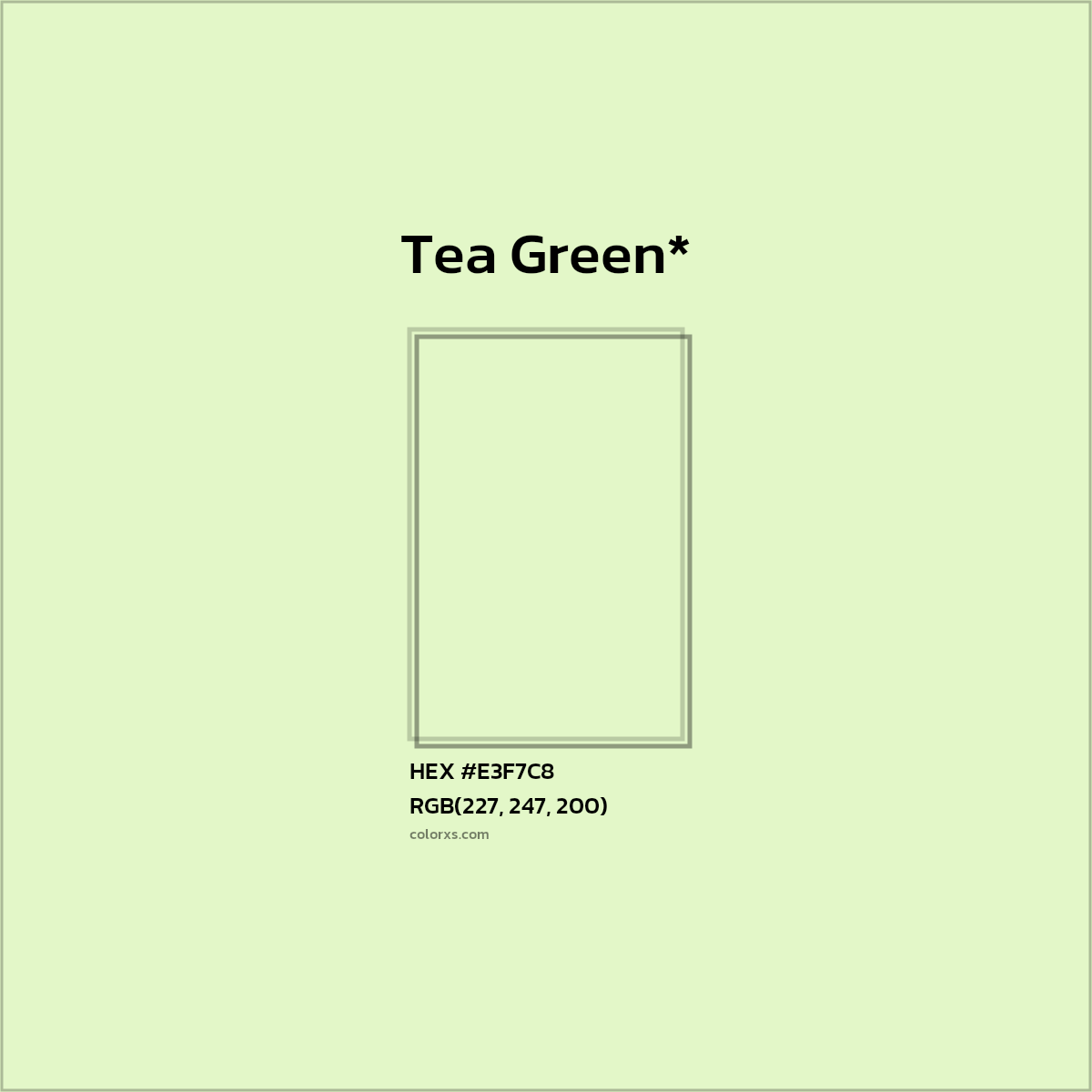 #E3F7C8 hex color. RGB, RYB, CMYK, HSL, HSV codes and color conversions. Matching color names, palettes, paints.