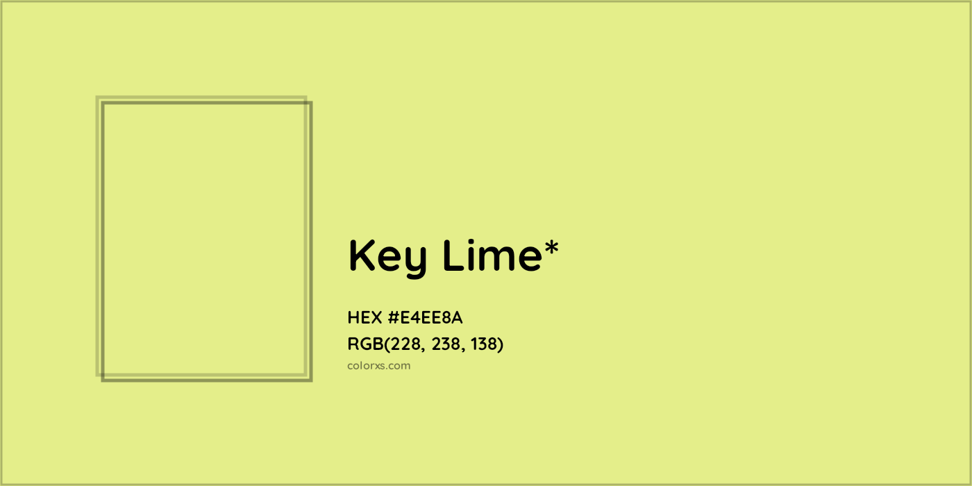 #E4EE8A hex color. RGB, RYB, CMYK, HSL, HSV codes and color conversions. Matching color names, palettes, paints.