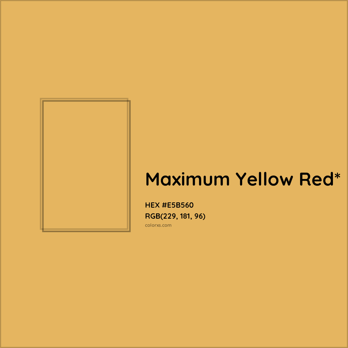 #E5B560 hex color. RGB, RYB, CMYK, HSL, HSV codes and color conversions. Matching color names, palettes, paints.