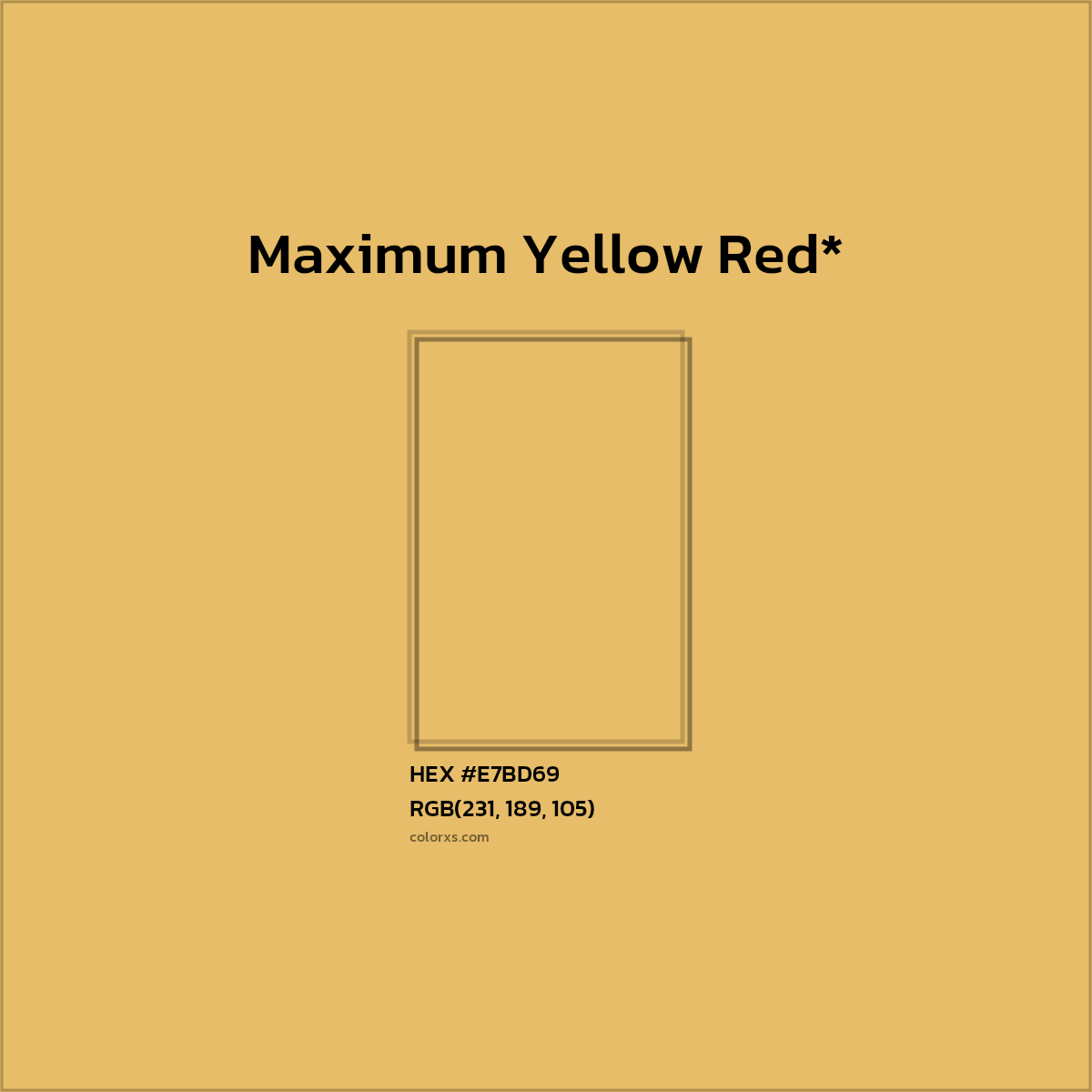 #E7BD69 hex color. RGB, RYB, CMYK, HSL, HSV codes and color conversions. Matching color names, palettes, paints.