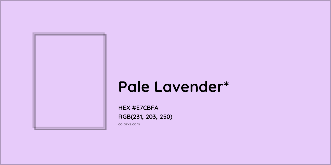 #E7CBFA hex color. RGB, RYB, CMYK, HSL, HSV codes and color conversions. Matching color names, palettes, paints.