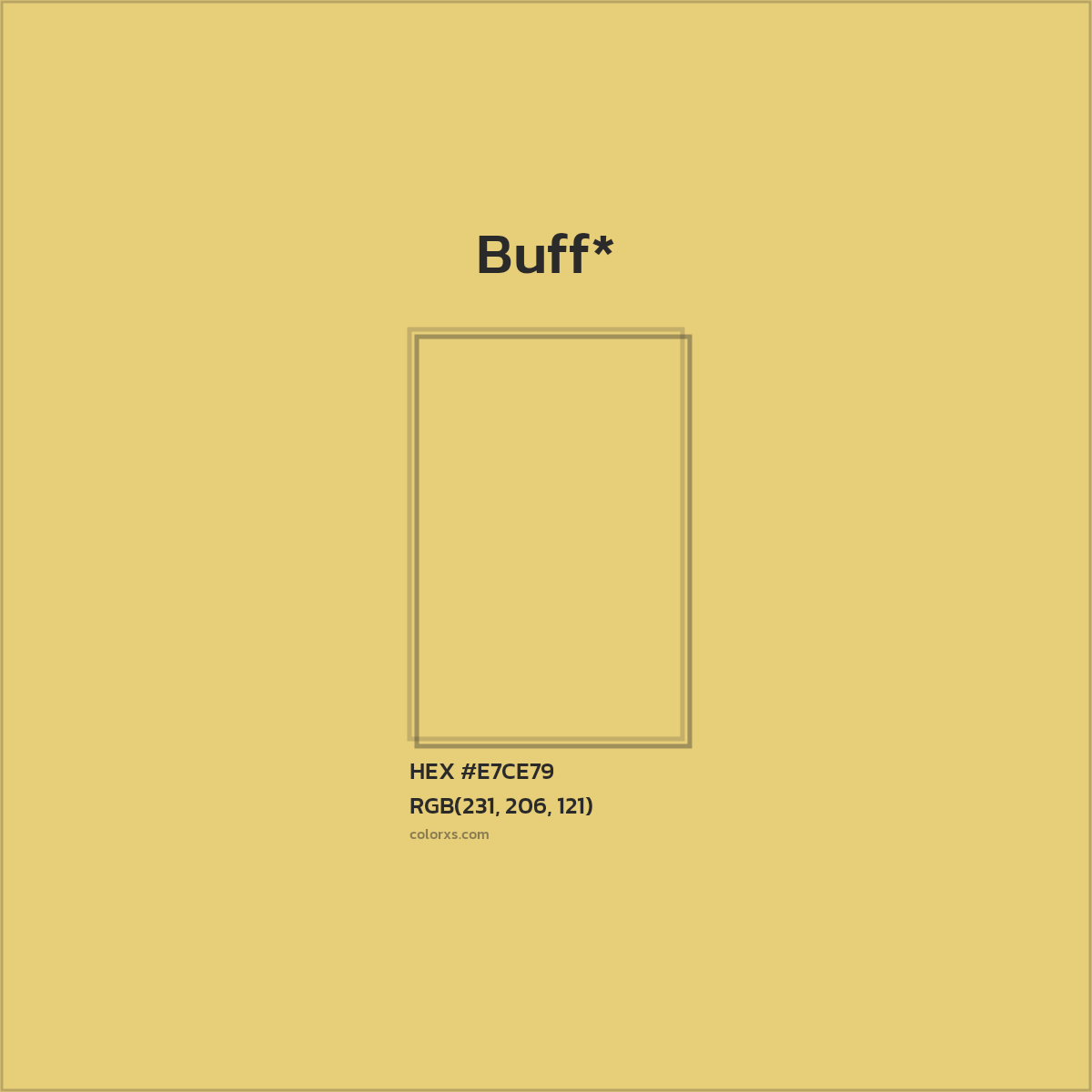 #E7CE79 hex color. RGB, RYB, CMYK, HSL, HSV codes and color conversions. Matching color names, palettes, paints.