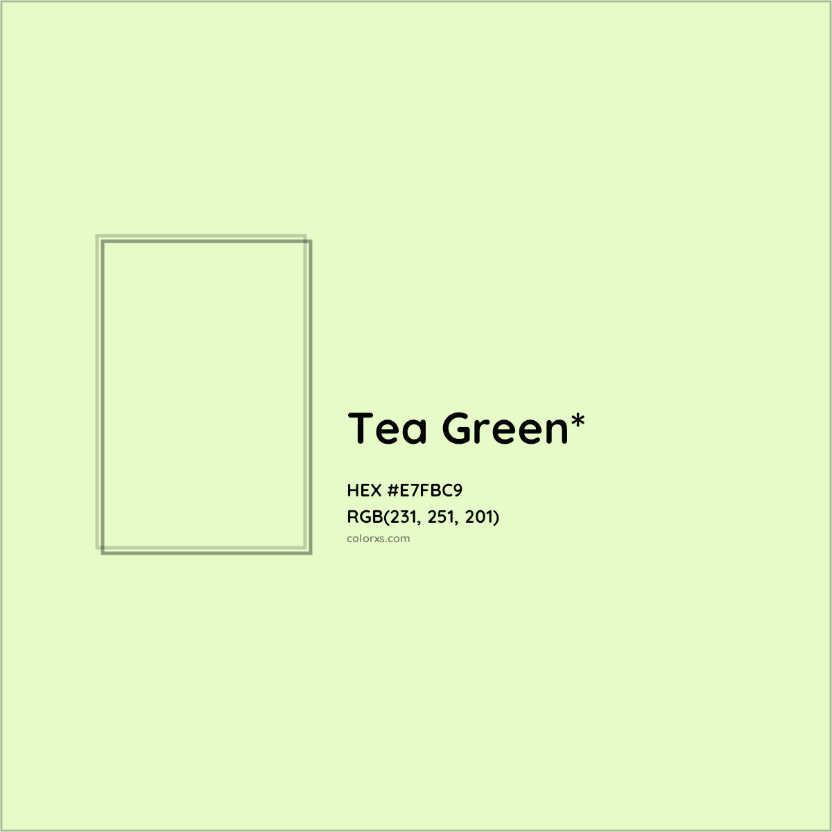 #E7FBC9 hex color. RGB, RYB, CMYK, HSL, HSV codes and color conversions. Matching color names, palettes, paints.