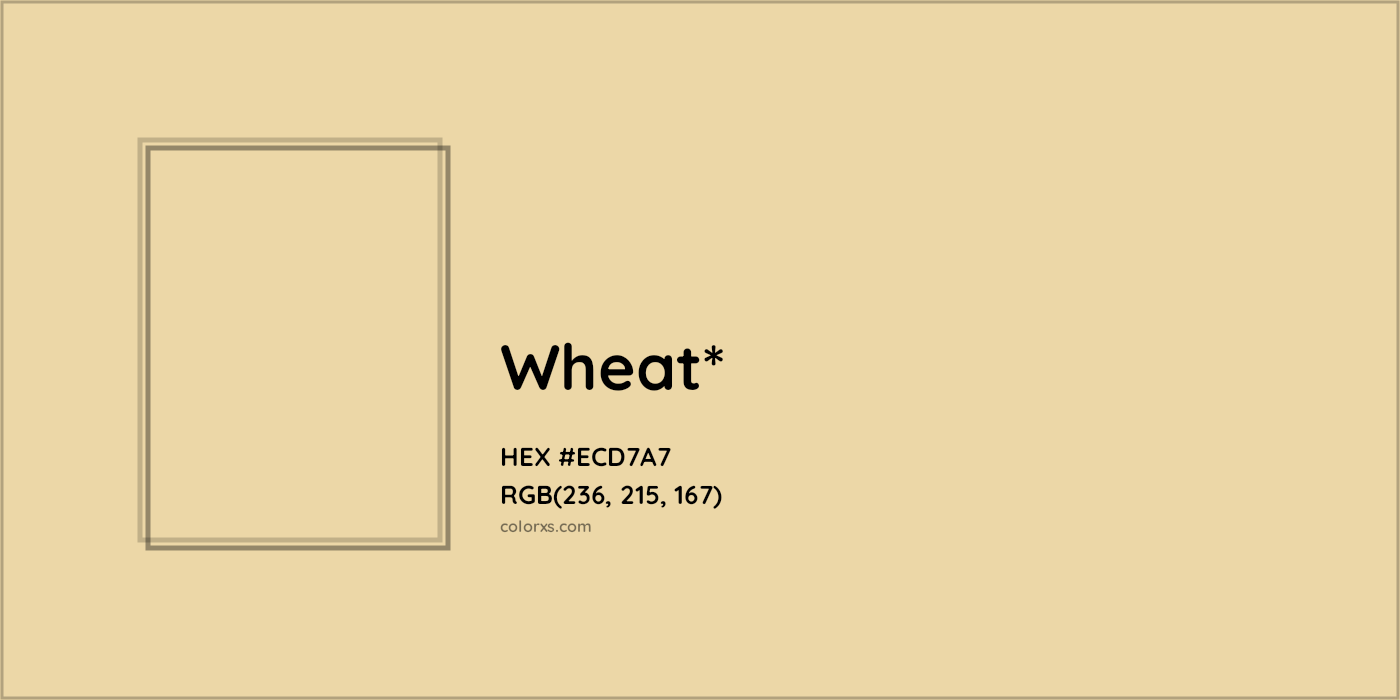 #ECD7A7 hex color. RGB, RYB, CMYK, HSL, HSV codes and color conversions. Matching color names, palettes, paints.