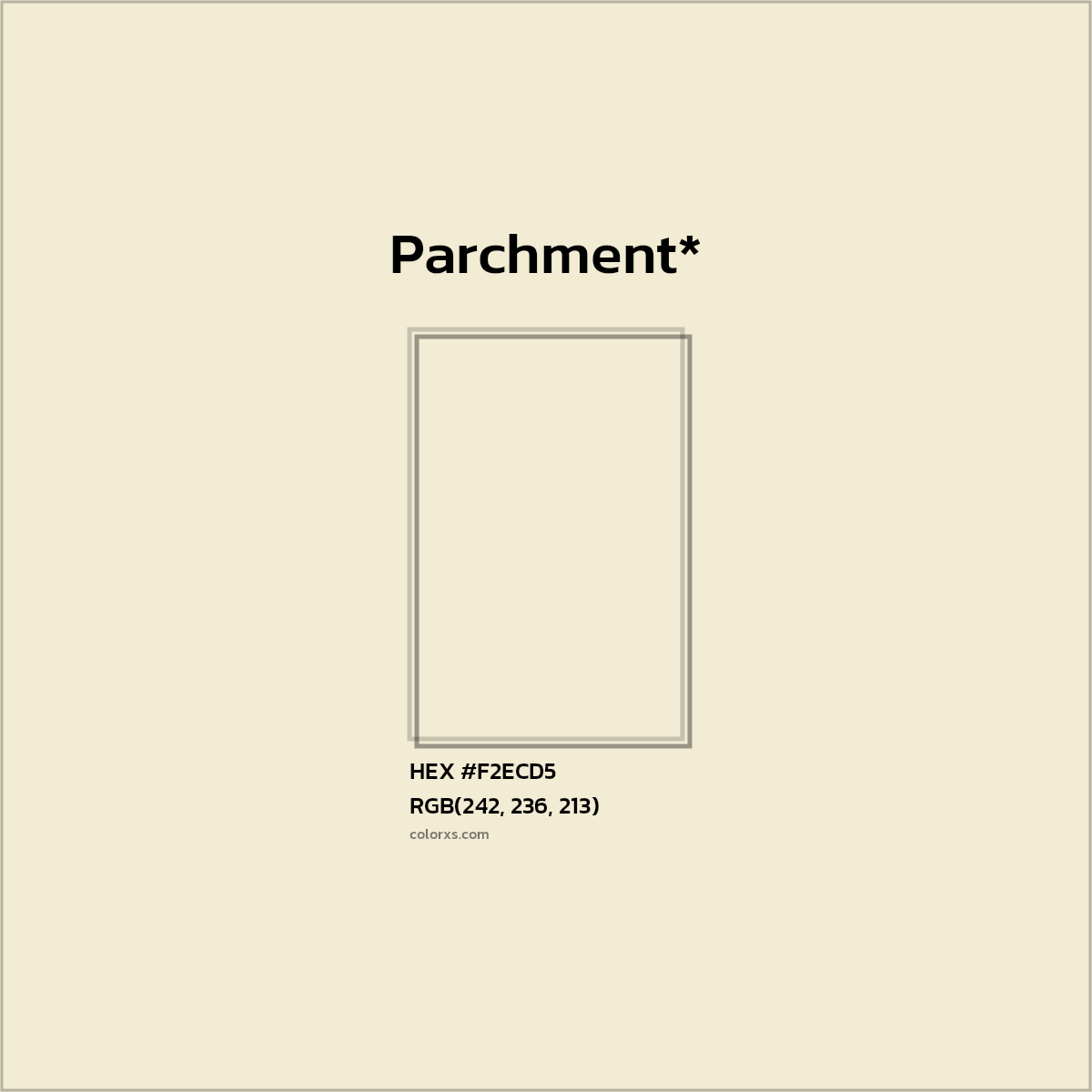 #F2ECD5 hex color. RGB, RYB, CMYK, HSL, HSV codes and color conversions. Matching color names, palettes, paints.