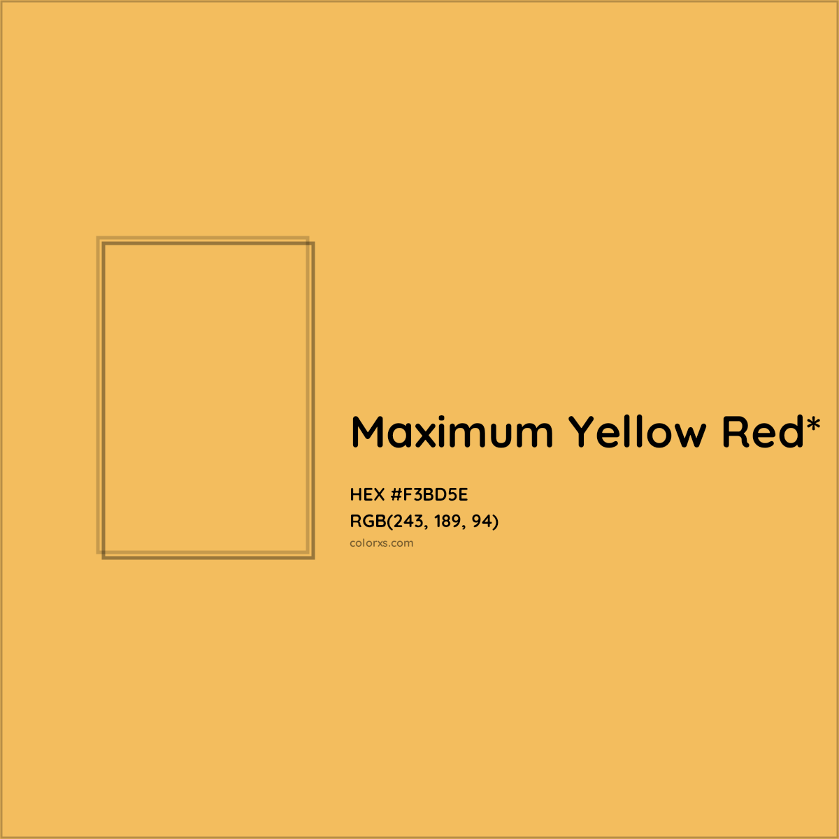 #F3BD5E hex color. RGB, RYB, CMYK, HSL, HSV codes and color conversions. Matching color names, palettes, paints.