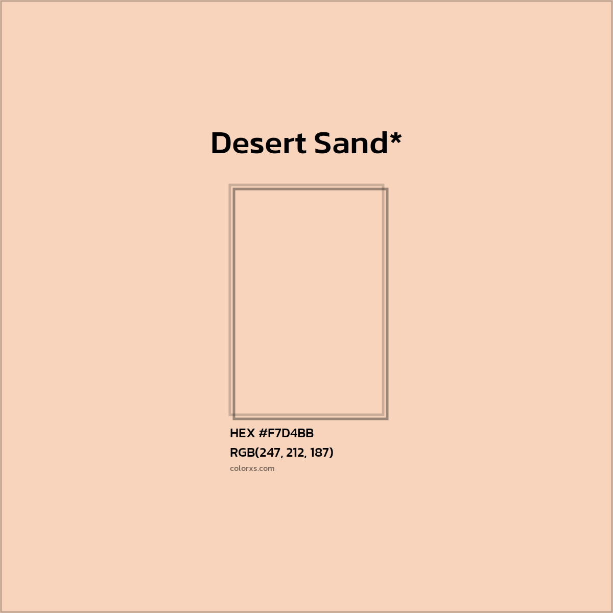 #F7D4BB hex color. RGB, RYB, CMYK, HSL, HSV codes and color conversions. Matching color names, palettes, paints.