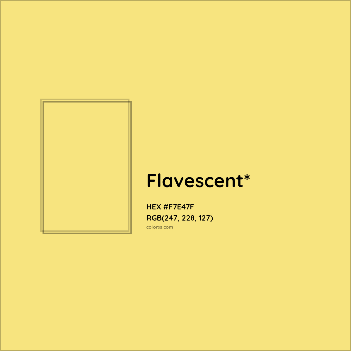 #F7E47F hex color. RGB, RYB, CMYK, HSL, HSV codes and color conversions. Matching color names, palettes, paints.