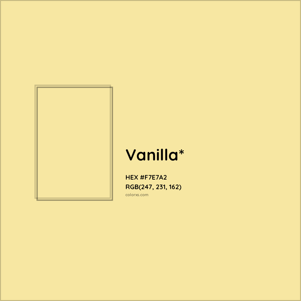 #F7E7A2 hex color. RGB, RYB, CMYK, HSL, HSV codes and color conversions. Matching color names, palettes, paints.