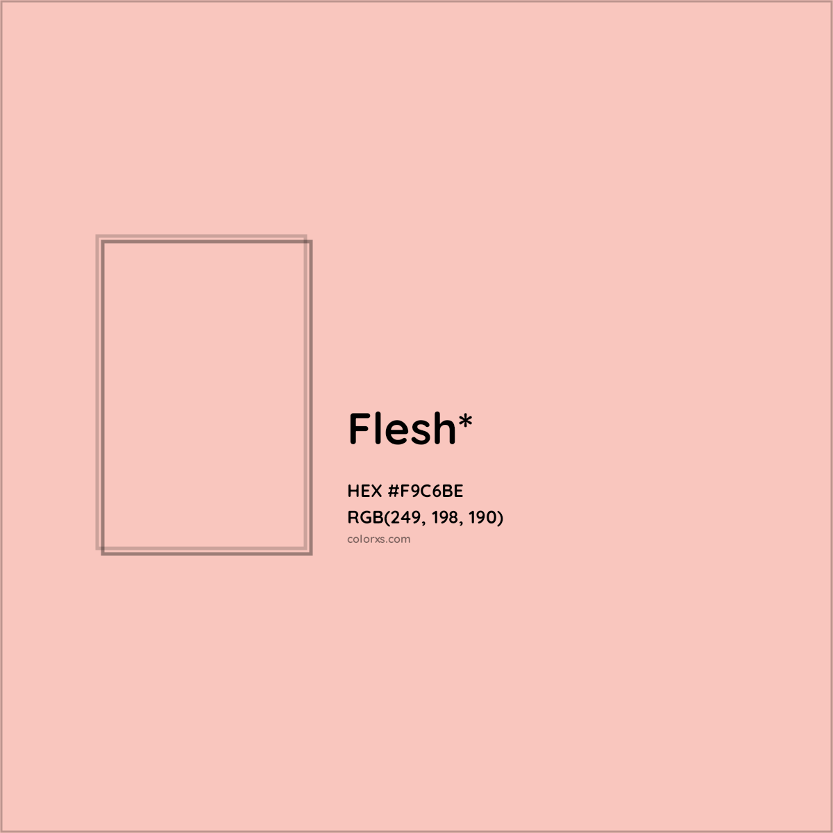 #F9C6BE hex color. RGB, RYB, CMYK, HSL, HSV codes and color conversions. Matching color names, palettes, paints.