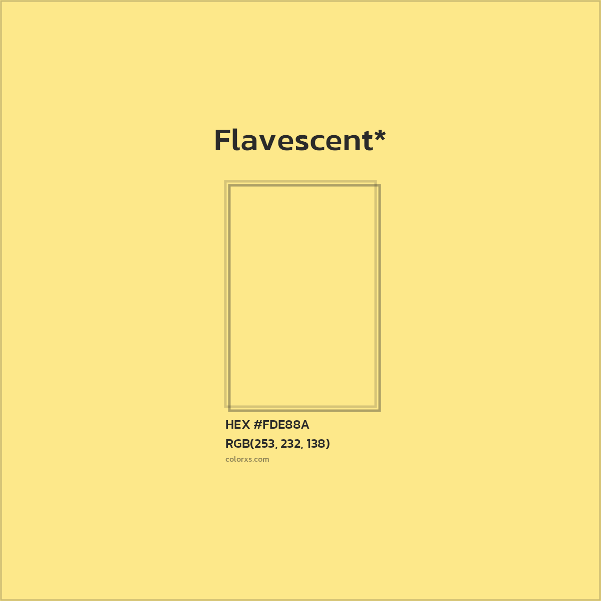 #FDE88A hex color. RGB, RYB, CMYK, HSL, HSV codes and color conversions. Matching color names, palettes, paints.