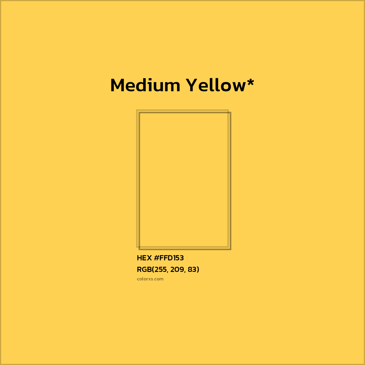 #FFD153 hex color. RGB, RYB, CMYK, HSL, HSV codes and color conversions. Matching color names, palettes, paints.