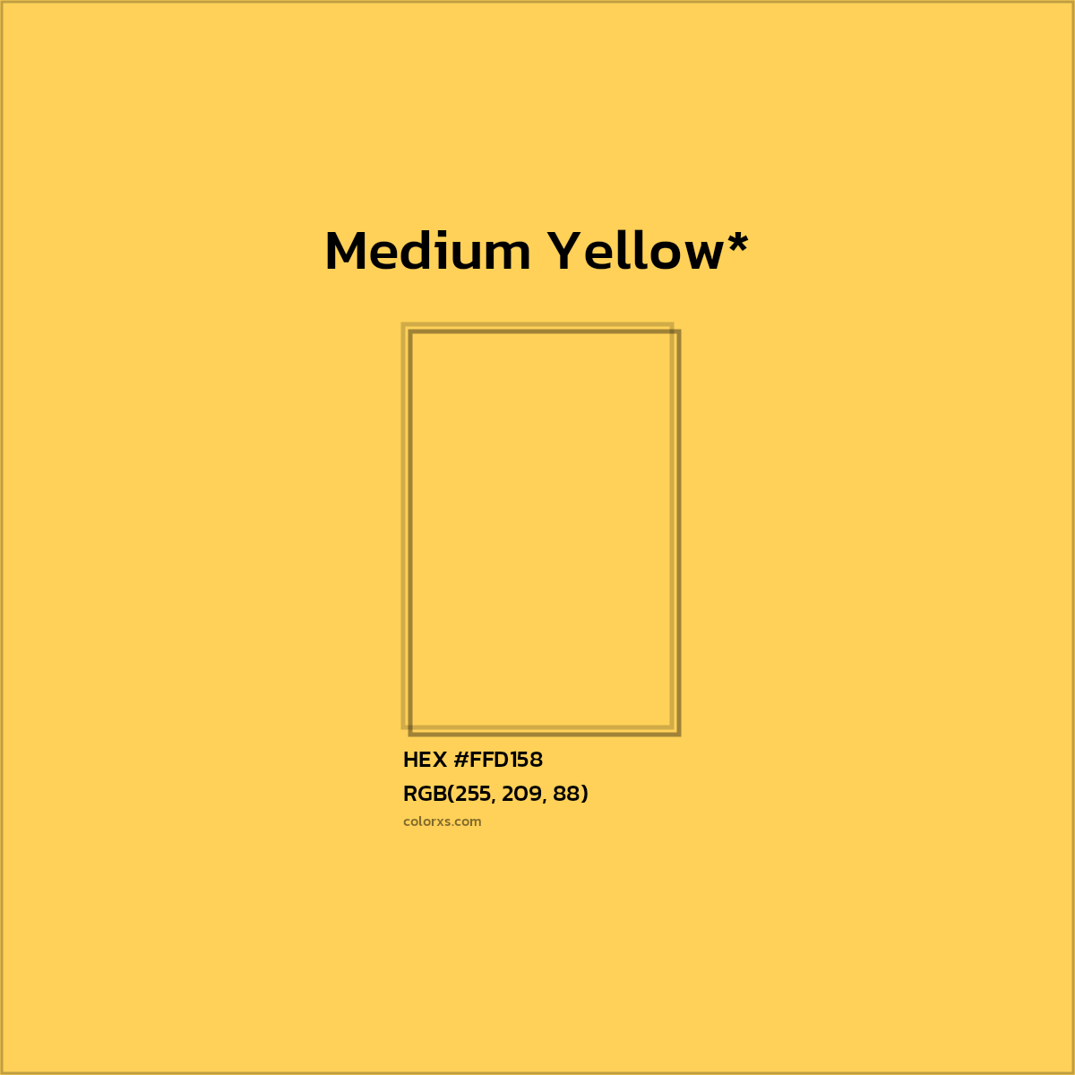 #FFD158 hex color. RGB, RYB, CMYK, HSL, HSV codes and color conversions. Matching color names, palettes, paints.