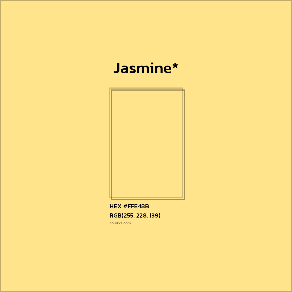 #FFE48B hex color. RGB, RYB, CMYK, HSL, HSV codes and color conversions. Matching color names, palettes, paints.
